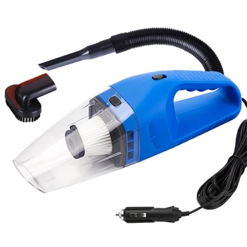 

Car Vacuum Cleaner Wet and Dry Dual Purpose Strong Suction 120 Watts Car Vacuum Cleaner