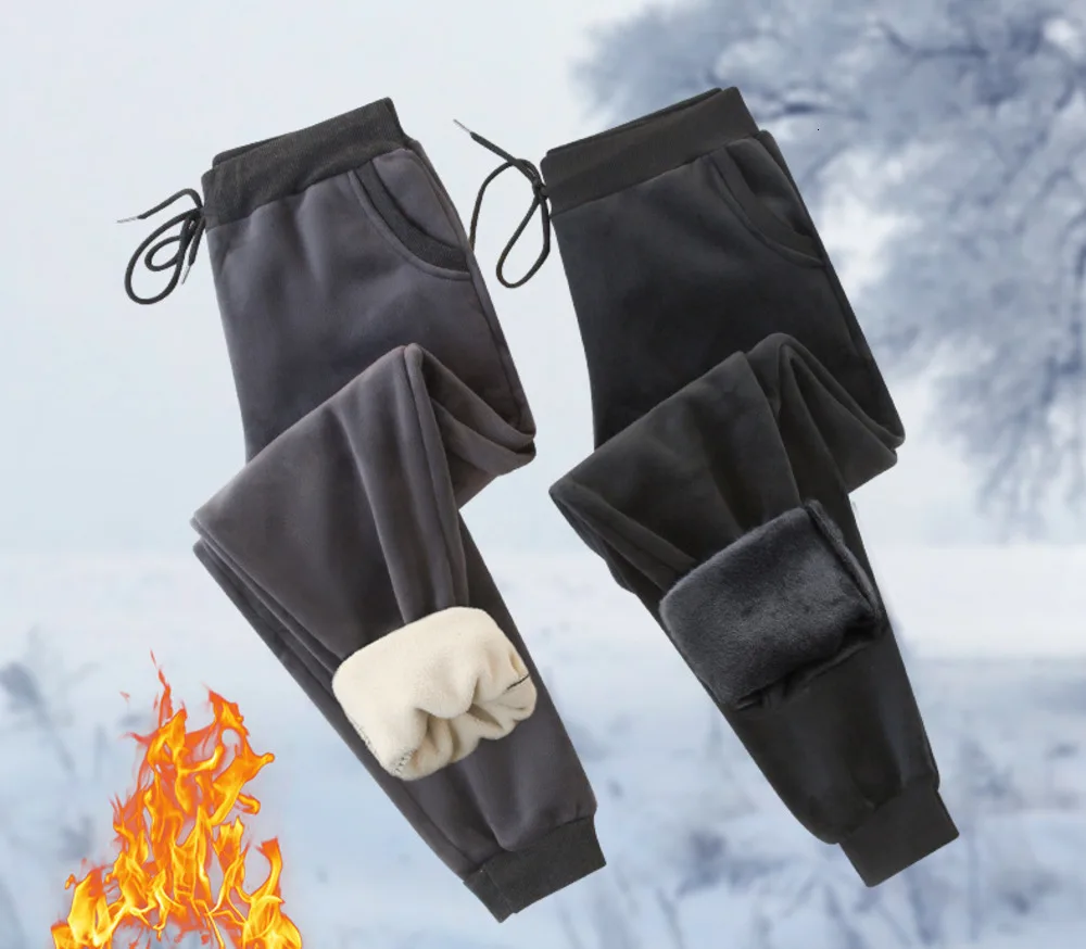 Мягкий костюм спортивные штаны женская утепленная одежда брюки с хлопковой