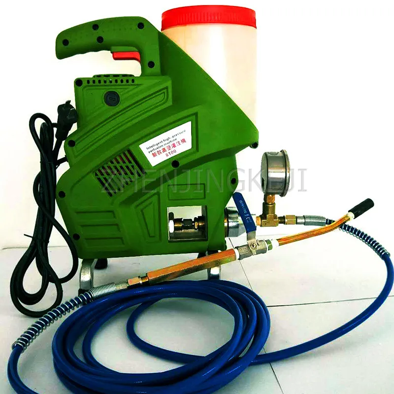 

980W Grouting Machine 220V Perfusion Machine High Power High Pressure Electric Plugging Machine Polyurethane Fluid Grouting Tool