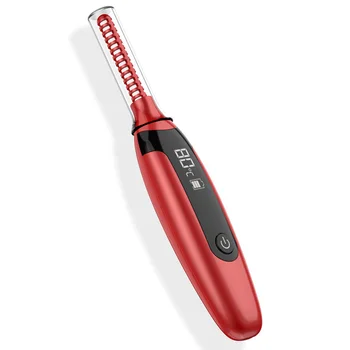 

Heated Eyelash Curler Electric Eyelash Curler Heated Eyelash Curler Mini USB Eye Lash Curling Clip with LED Display SMJG