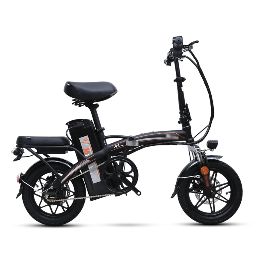 Clearance Mini Bike Folding Electric Bike 14inch Wheel Motor E Bike Electric Bicycle Scooter 48V Lithium Battery 0