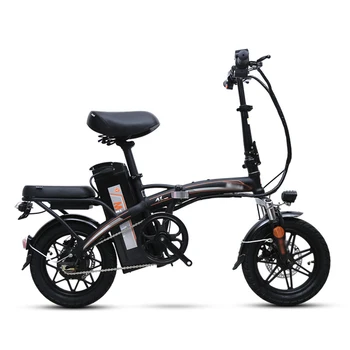 

Mini Bike Folding Electric Bike 14inch Wheel Motor E Bike Electric Bicycle Scooter 48V Lithium Battery