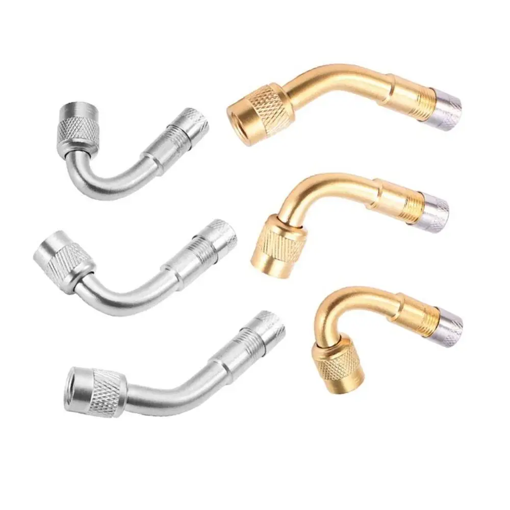 

1Pc 45/90/135 Degree Angle Brass Air Tyre Valve Stem with Extension Adapter for Car Truck Motorcycle Cycling Accessories Dropshi