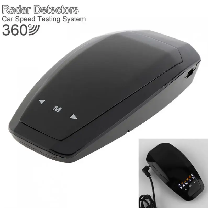 

12V 360 Degree VB Car Radar Laser Detector LED Display Vehicle Speed Control Supports Russian & English Voice Warning