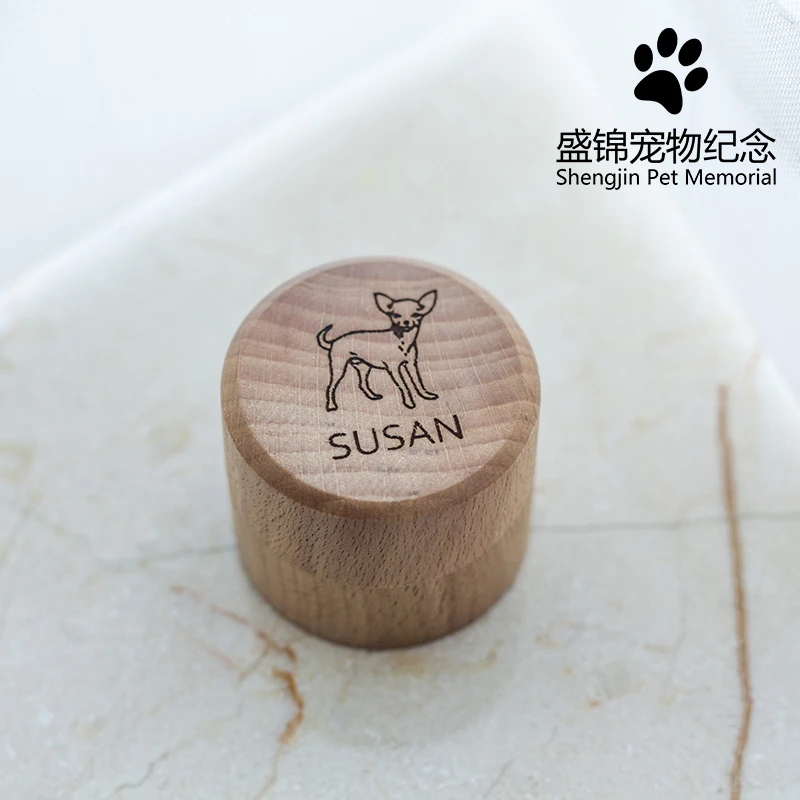 Память для кошек дерево домашних животных urn из бука кленовый грецкий орех