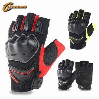 

Adeeing Motorcycle Half Finger Gloves Summer Rider Anti-fall Off-road Riding Gloves Motorcycle Racing Four Seasons Short Gloves