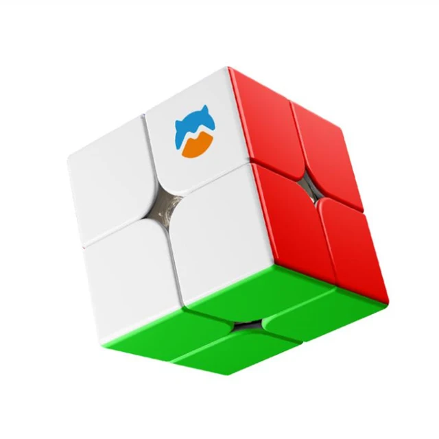 GAN Monster Go Speed Cube GAN MG251 2x2x2 Magic Cube MG 3x3 Pyramid Cubo MG Skewbs Cubo Magico Educational Puzzles For Children 5