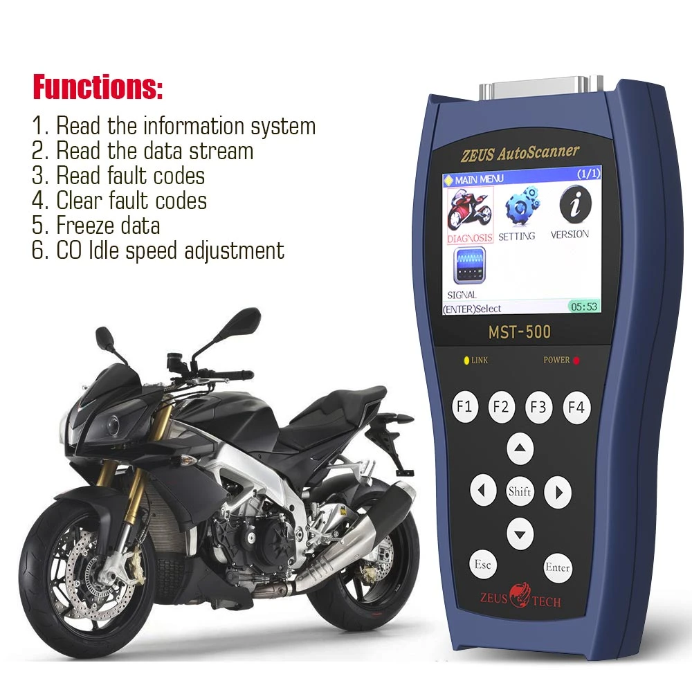 Diagauto MST 500 Asian Motorcycles Scanner and Handheld Diagnostic Tools for "HONDA", "SYM", "KYMCO", "YAMAHA", "KAWASAKI, "S|diagnostic tool|motorcycle scannermotorcycle tool - AliExpress