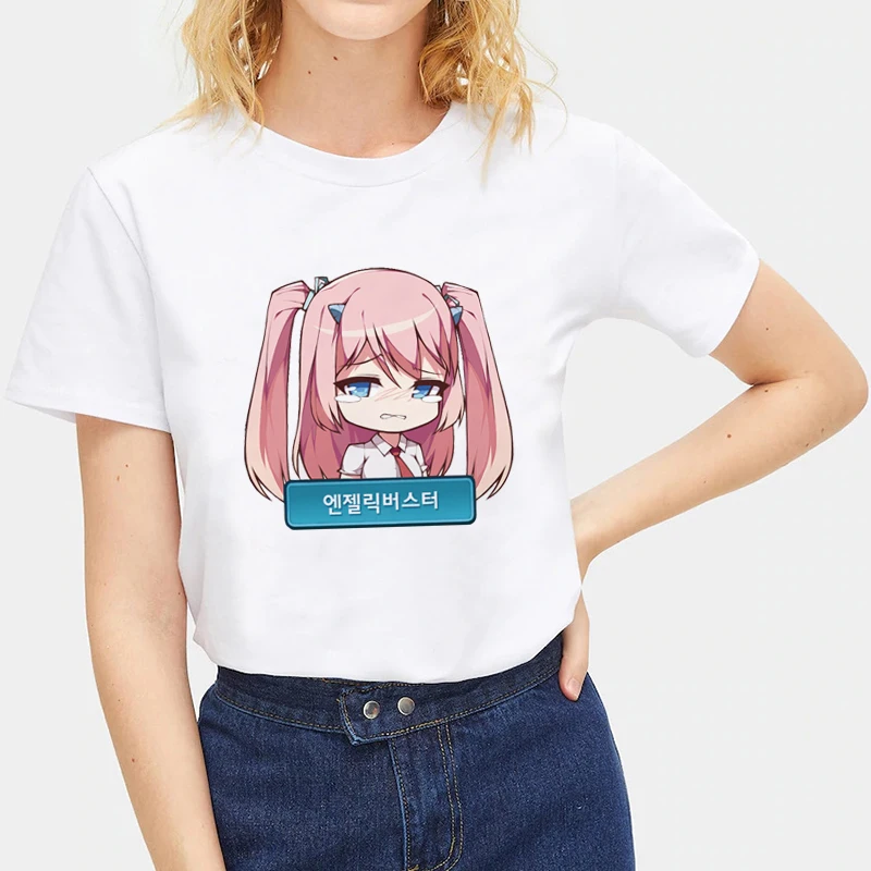 Lychee повседневный топ с округлым вырезом женская футболка топы футболки для