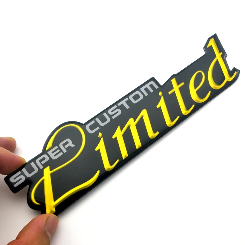 

Custom Car Sticker Limited Version Badge Auto Body Emblem fit for Range Rover Audi VW Car Styling Accessories