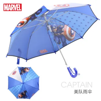 

Disney cartoon children's umbrella Captain America Spider-Man sofia pony Minnie folding hook umbrella boys girls umbrella gift