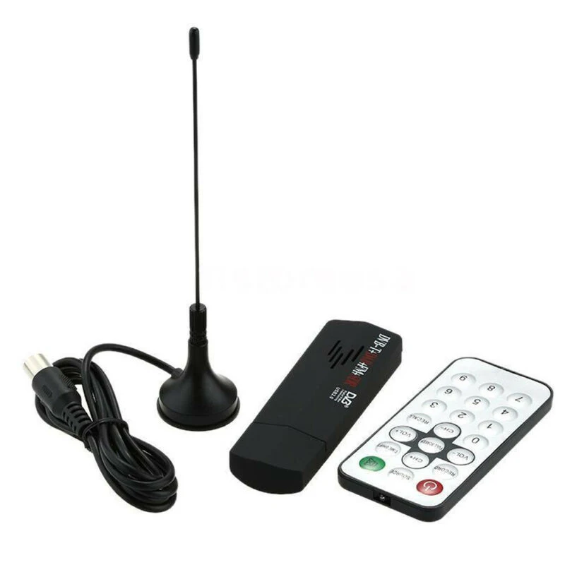 DVB-T ТВ тюнер приемник Поддержка SDR+ DAB+ FM пульт дистанционного управления MPEG-4(H.264