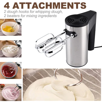 

Multifunctional Mini Manual Electric Handheld Mixer Automatic Cream Food Cake Baking Dough Mixer Food Blender Egg beater