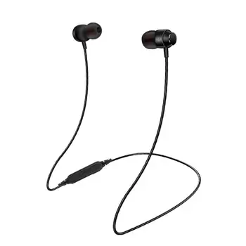 

New Arrival Sports Waterproof Neckband In-ear Magnetic EarBuds Earpiece Stereo Bluetooth4.2 Earphone