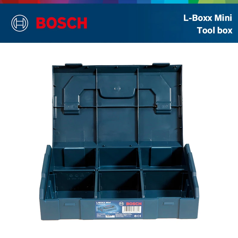 tool chest with tools Bosch L-Boxx Mini Tool Box Stacked Multifunctional Combination Tool Box L-BOXX Household Hardware Manual Power Tool Box personalized tool bag