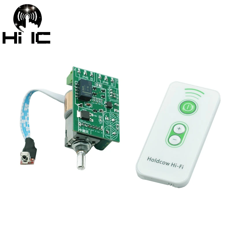 Hifi Áudio Controle Remoto Infravermelho Controle de Volume Ajustar Board Potenciômetro do Motor Pré-amplificador Ajusta o Amplificador de Tone de Volume - Image 2