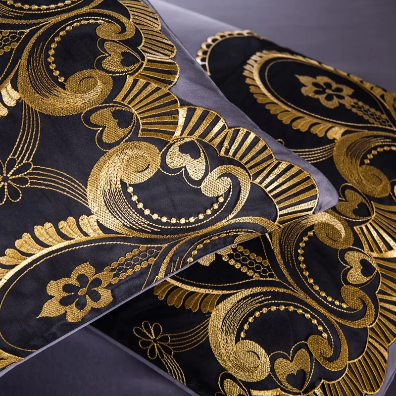 Кружевное многоцветное постельное белье принцессы с оборками, фиолетовое постельное белье из египетского хлопка, романтичный набор кроватных подзоров в Корейском стиле