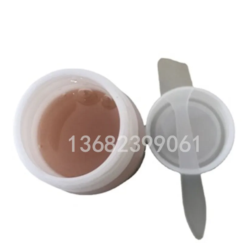 TPE doll filling glue fills skin defects, brown wheat soft glue does not harden 3