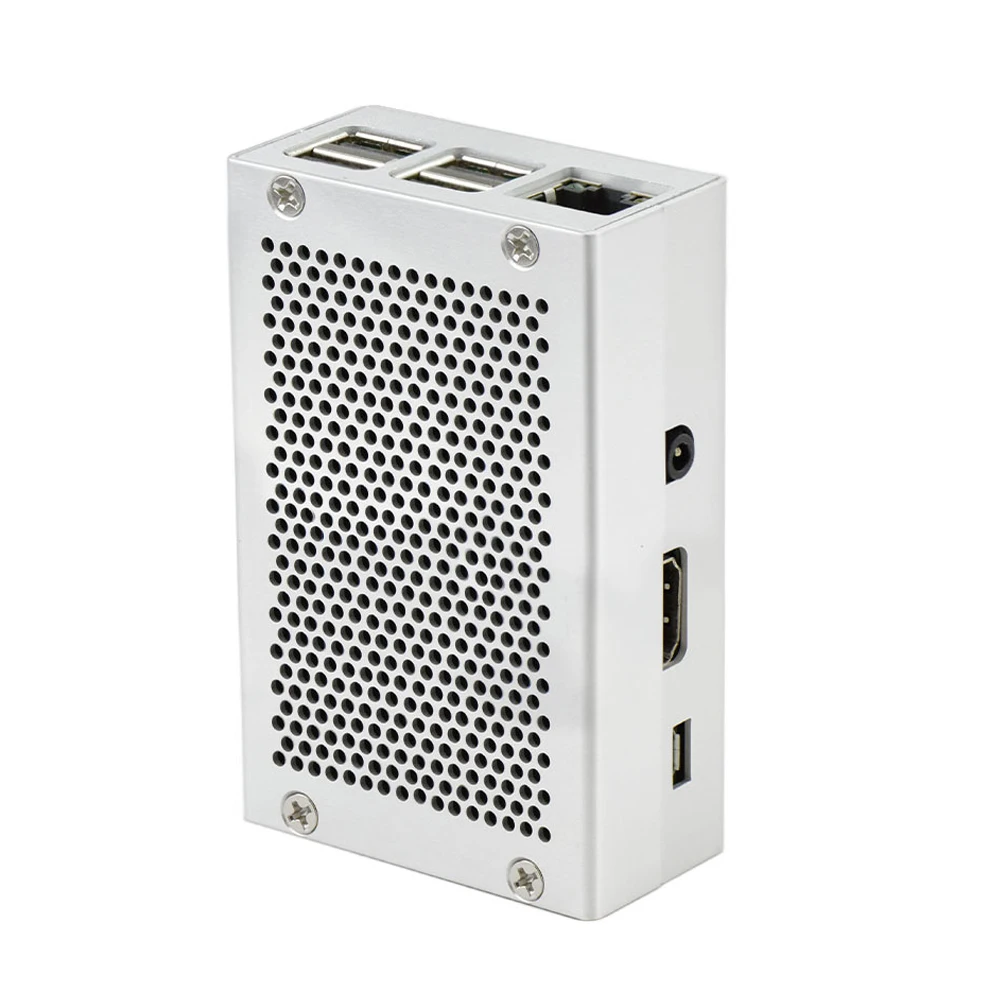 Для Raspberry PI 3B+ Универсальный корпус Raspberry Pi 3-го поколения Алюминиевый сплав чехол охлаждающий защитный корпус