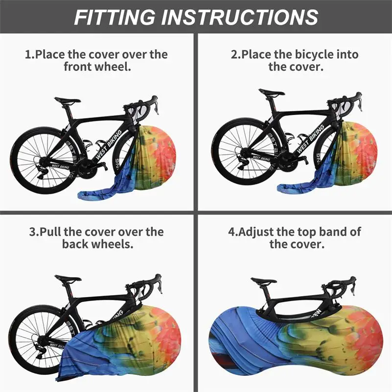 WEST BIKING защита для горного и шоссейного велосипеда колёса пыленепроницаемое