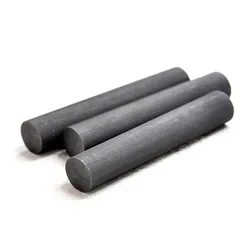 Tiges d'électrode en Graphite 99.99% haute pureté, 5 pièces, cylindres en carbone noir 100x10mm pour outils industriels 