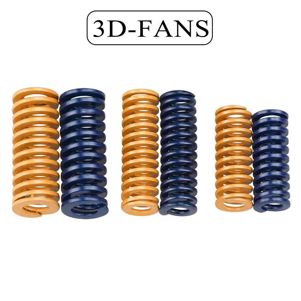 

3D Printer Parts Spring For hotbed CR-10 Heated bed MK3 Imported Length 20/ 25mm OD 8 /10mm For 3D Printer