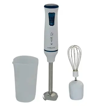 

Adoolla Egg Beater with Cup Multifunction Electric Handheld Kitchen Complementary Food Mixer Blender European Regulation