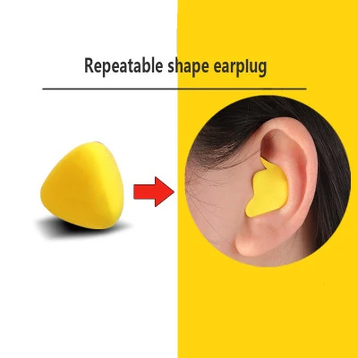 Sound Insulation Noise Prevention Sleep Work Student Sleep Noise Prevention Artifact Super Heat Fit and Shaping Earplugs