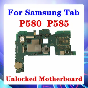 

for Samsung Galaxy Tab A 10.1 P580 P585 motherboard unlocked replaced panel/fee Android OS mainboard logic board with full chips