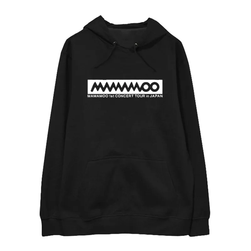 

Kpop MAMAMOO 1st CONCERT TOUR Album Hoodie Hip Hop Loose Hooded Clothes Pullover Printed Long Sleeve Sweatshirts WY830