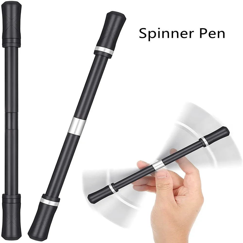 4 Pieces Spinner Pen Finger Pen Rotating Gaming Gel Pens Flying