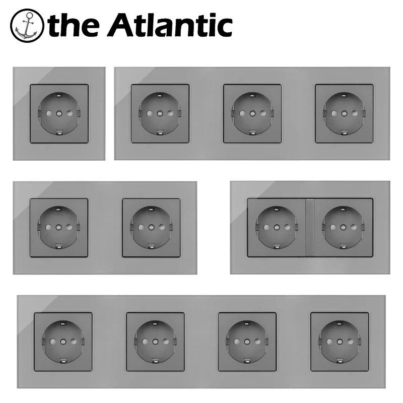 86 Type Sockets Outlet Double Electric Sockets Spain Plug Socket