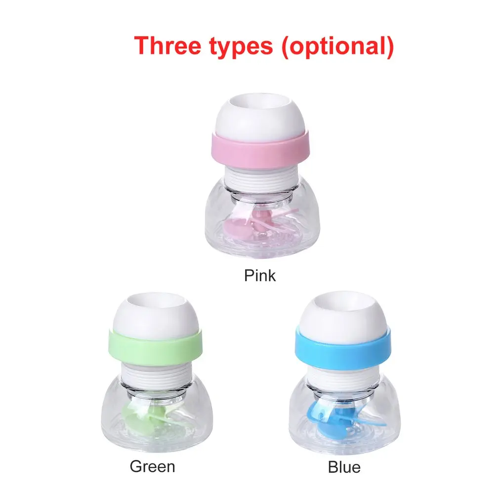 360 degree Rotation Kitchen Faucet Spouts Sprayers PVC Shower Tap Water Filter Water Purifier Nozzle Filter Water Saver