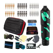 

EZ Complete Kit Filter V2 Plus Cartridge Tattoo Machine Power Supply Needles Grip Cover Accessories