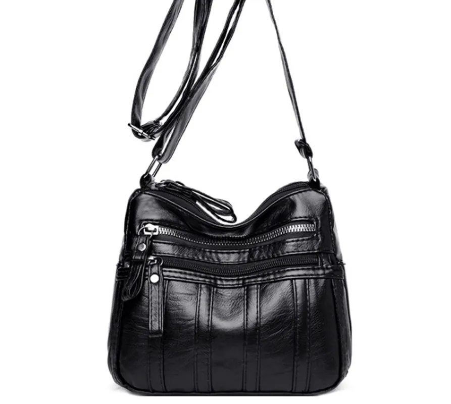 Women Shoulder Bags For Ladies Crossbody Bags Simple Fashion Female Handbag Soft Small Leather Bag 2019 Women Shoulder Bags For Ladies Crossbody Bags Simple Fashion Female Handbag Soft Small Leather Bag 2019