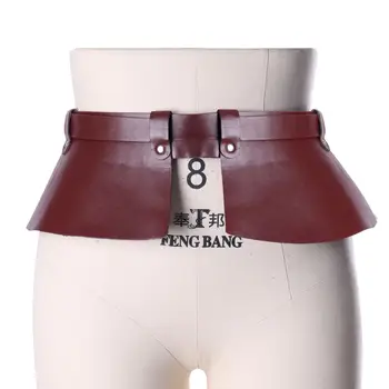 

Waist Belt Leather Harness Brown Suspender Garter Adjust Strap Girdle Belts Punk Club Dance Rave Women Lingerie Body Bondage Top