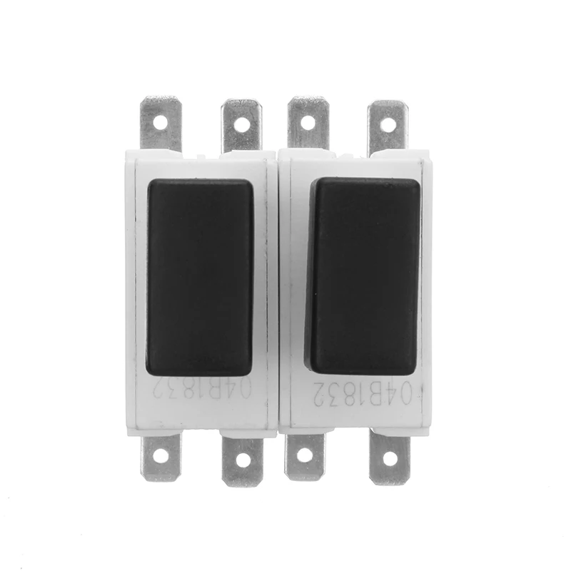 

Hot 2Pcs KEDU HY58-2 16/19A 250/127V 4PinsElectric Power Tool Pushbutton Dustproof Lock Off Trigger Button Switch with Brake