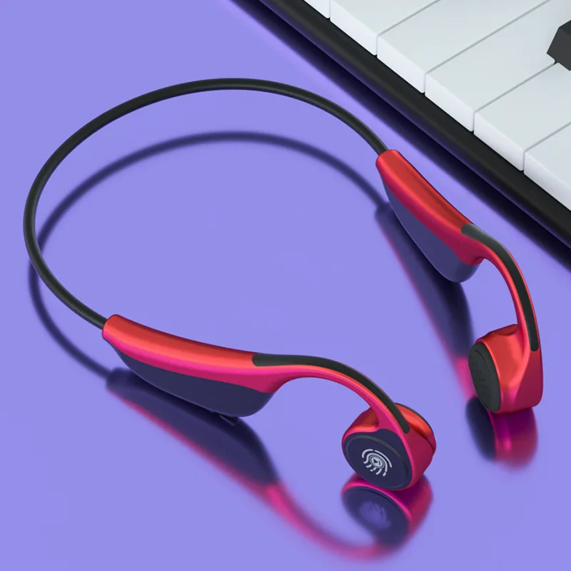 Горячие V9 костной проводимости bluetooth наушники костной проводимости не повредит наушник водонепроницаемый bluetooth наушники - Цвет: A