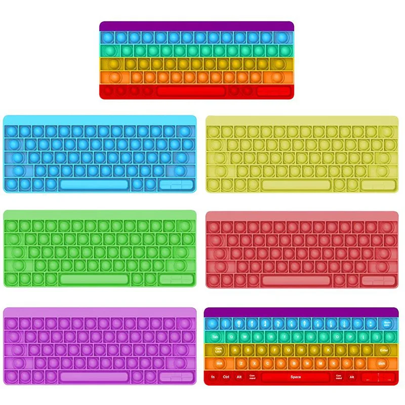 Keyboard Pop It Fidget Toy at 50% Off Today, Affordable & Fast Shipping