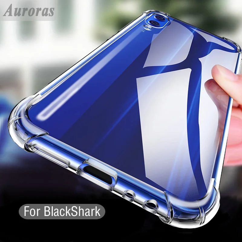

Auroras For Black Shark 2 Pro Case Soft Silicone Luxury Clear Transparent Cover For BlackShark Helo Cases Black Shark 2