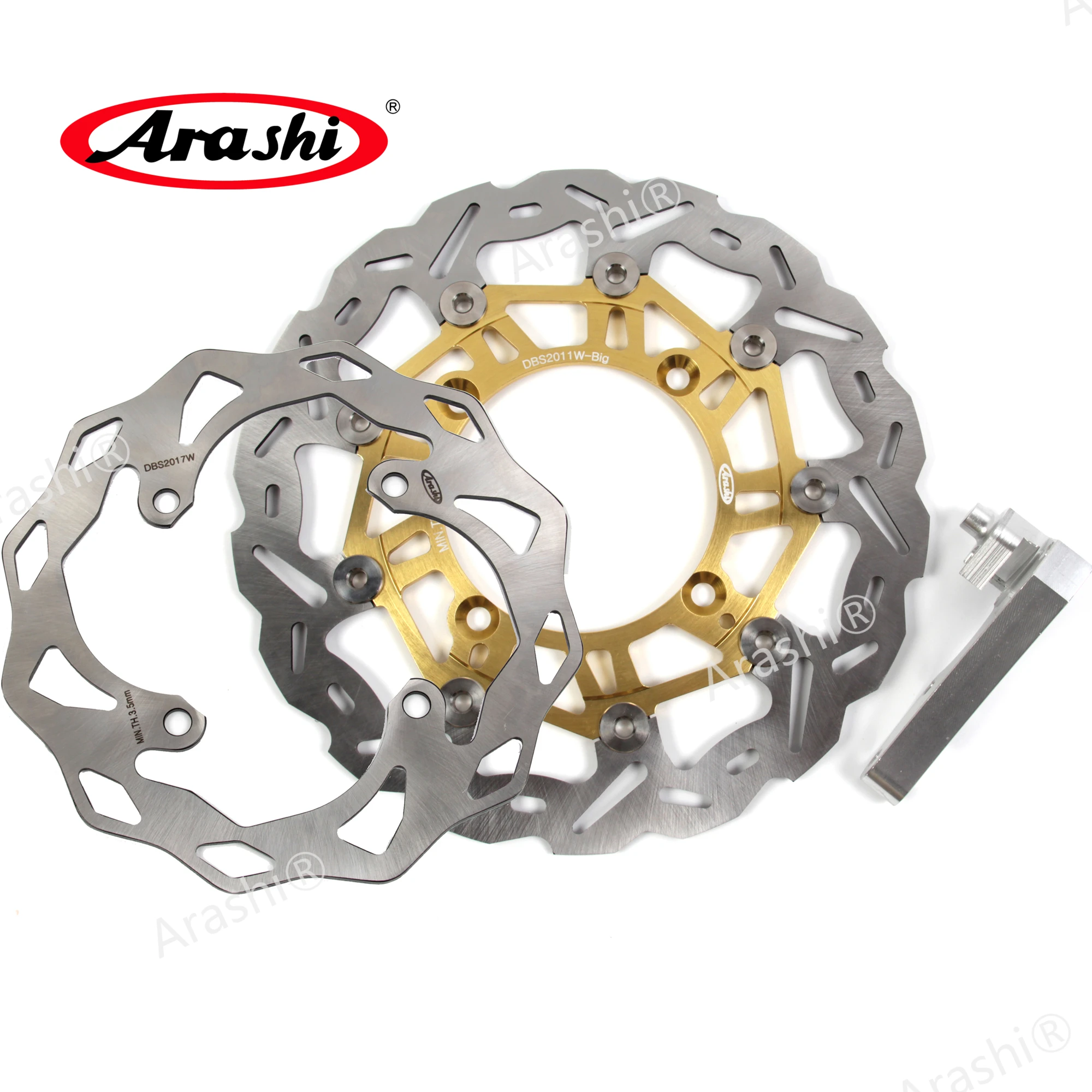 Араши для KAWASAKI KX F 250 450 2006- ЧПУ передние и задние тормоза дисковые роторы KX-F KX 250F KX 450F 06 07 08 09, 10, 11, 12, 13 лет