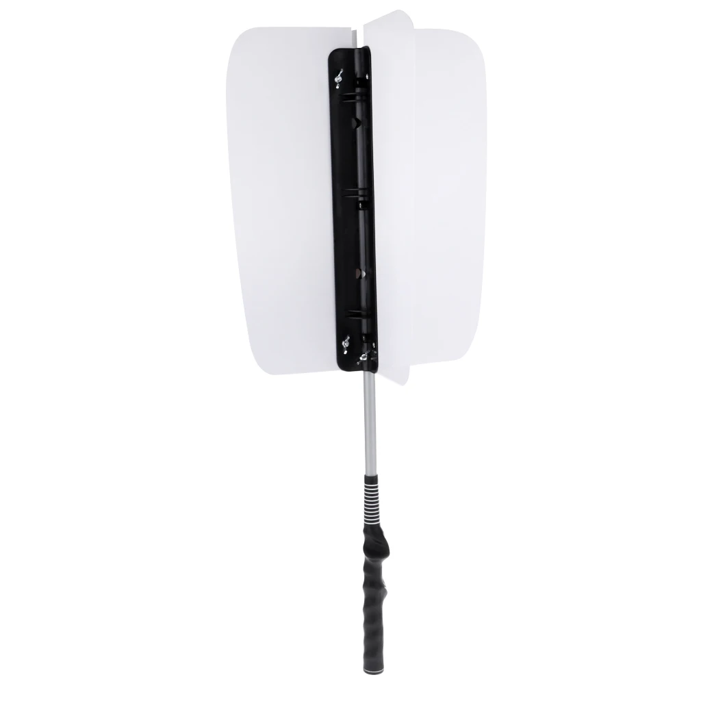 

Golf Swing Fan Trainer - Comes with Correct Grip Trainer, for Right Hand Golfers