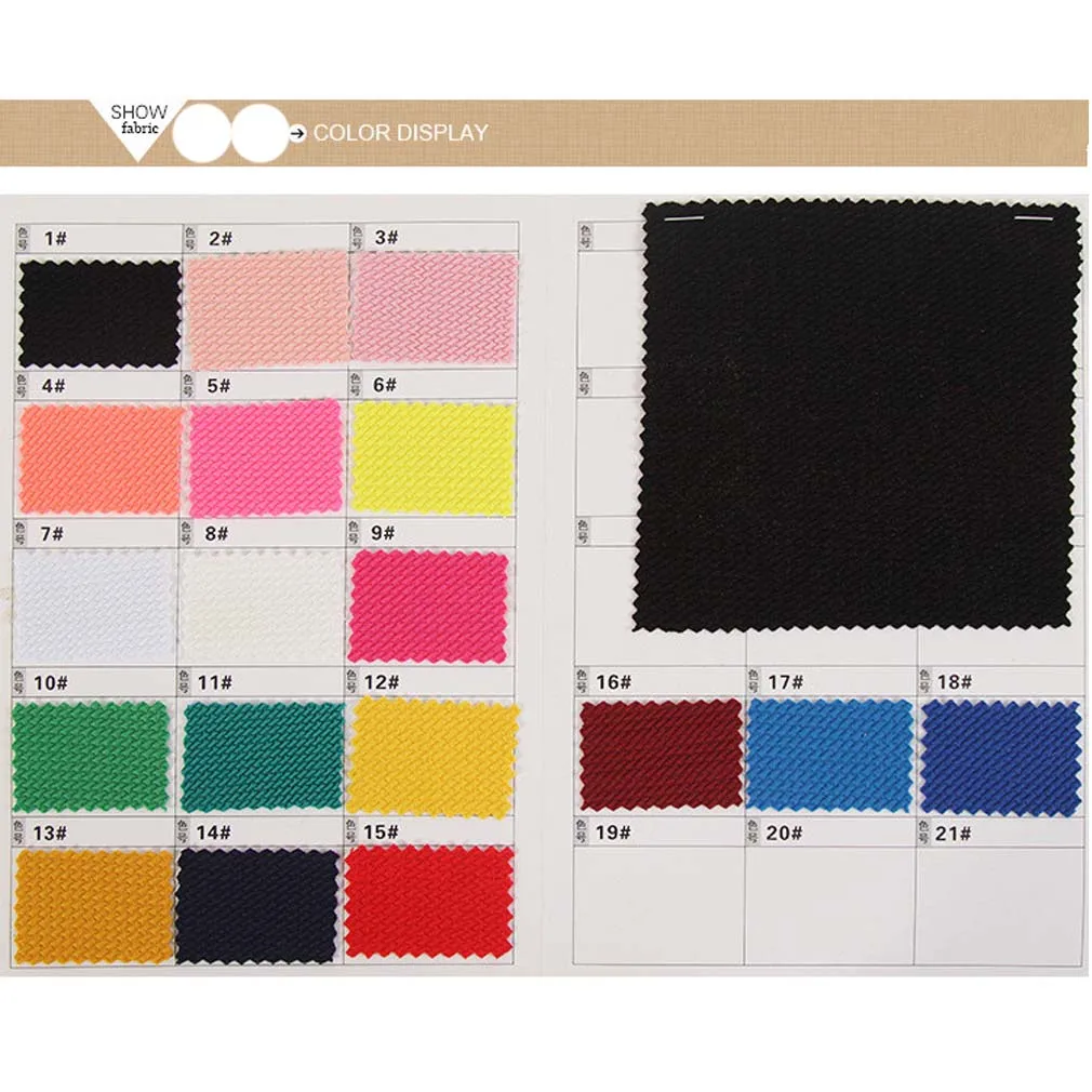choose the color 1 ярд односторонний растягивающийся саржевый пузырьковый воздушный слой одежды Ткань DIY вязанный головной убор повязка на голову для девочек аксессуары для волос праздник - Цвет: choose the color