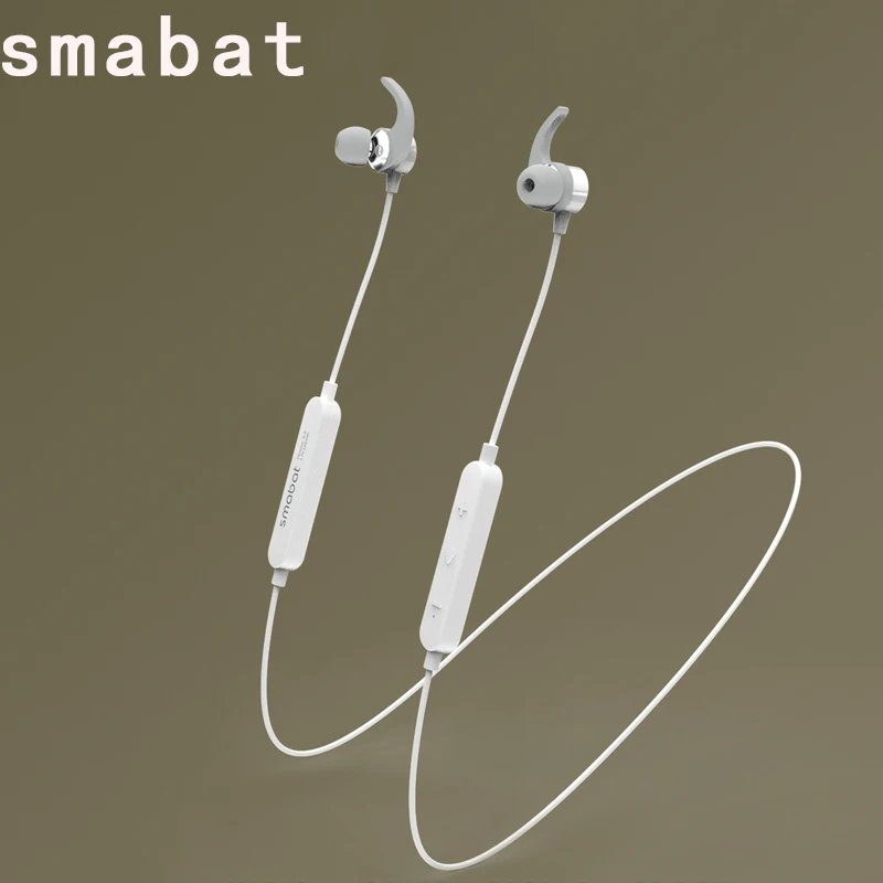 SMABAT AT20 Sports Bass Bluetooth 5.0 Earphone Touch Running Waterproof Handsfree Qualcomm Chip Earbuds With Mic | Электроника
