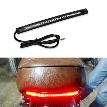 

Universal LED Signal Lamp Car Motorcycle ATV Tail Light Strip Brake Turn Signal Stop Flexible Led License Plate Light
