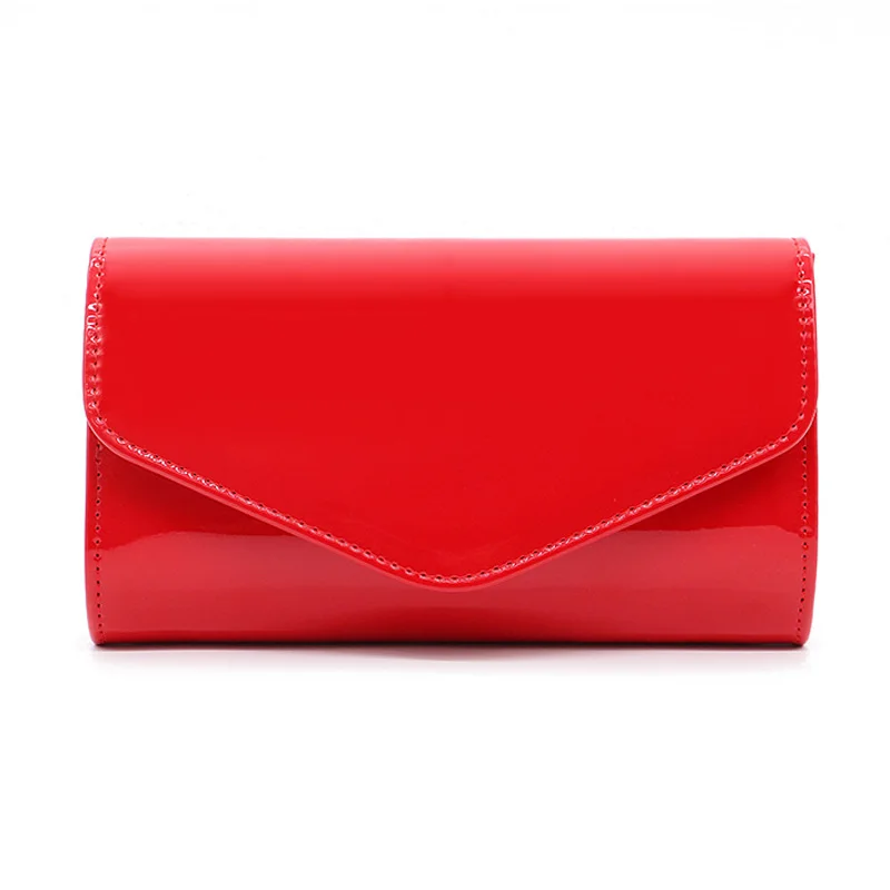 

MONNET CAUTHY Summer New Evening Bags Casual Practical PU Hasp Clutch Bag Solid Color Red White Khaki Black Girls Crossbody Flap