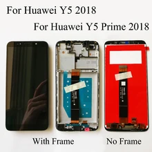 Новинка 5,45 дюймов для huawei Y5 prime ЖК-дисплей кодирующий преобразователь сенсорного экрана в сборе для huawei Y5 Pro ЖК-дисплей с рамкой