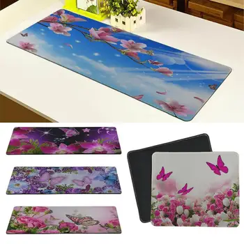

Babaite New Design beautiful flower butterfly Rubber Mouse Durable Desktop Mousepad Free Shipping Large Mouse Pad Keyboards Mat