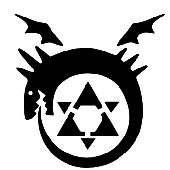 

16*15.7cm Homunculus Tattoo Vinyl Decal - Personality Creativity Classic Attractive Cool Graphics Car Sticker