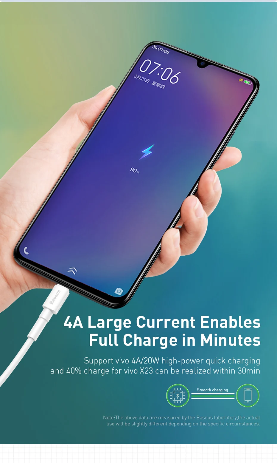 Baseus 4A кабель Micro USB для быстрой зарядки для OPPO поддержка VOOC Быстрая зарядка Micro USB провод для Xiaomi Redmi samsung шнур 2 м кабель